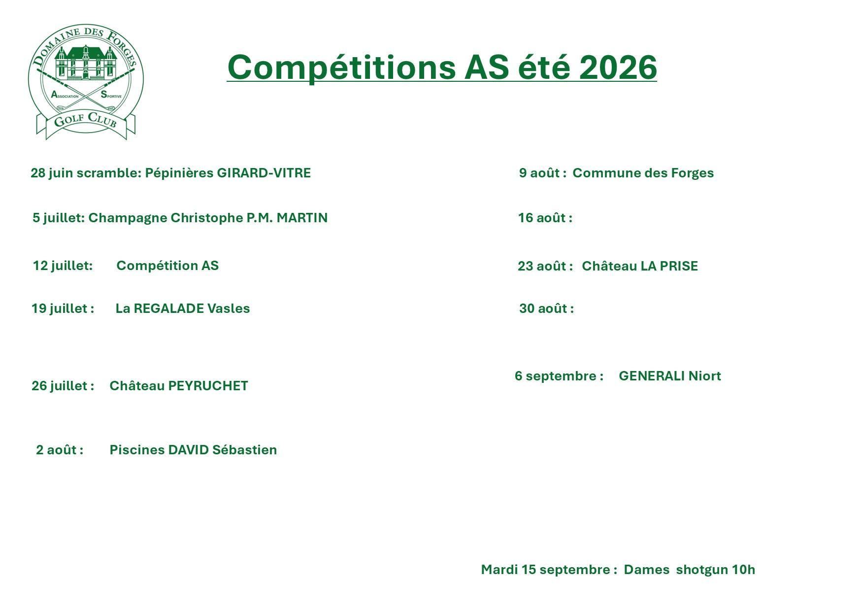 Calendrier